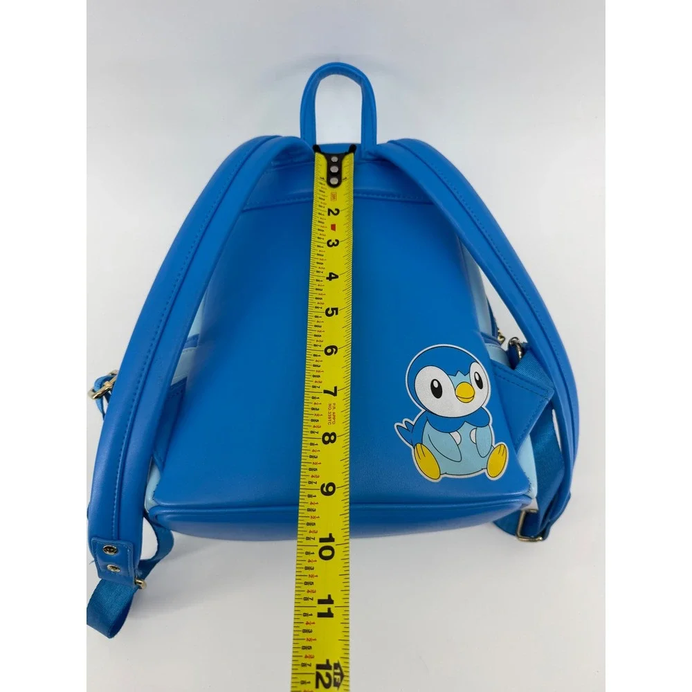 Loungefly Pokemon Piplup Cosplay Mini Backpack Blue‎ Faux Leather